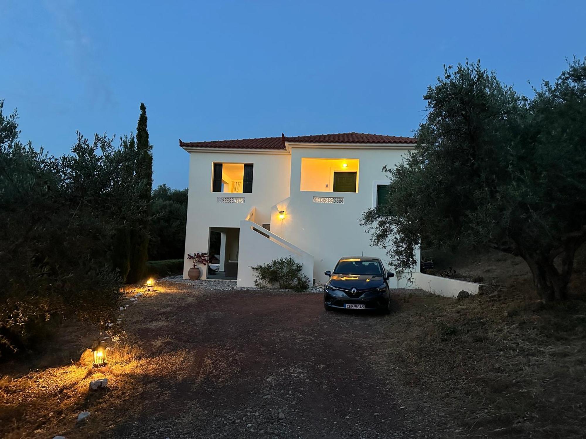 Vrises Kyparissia De Wandelboom别墅 外观 照片